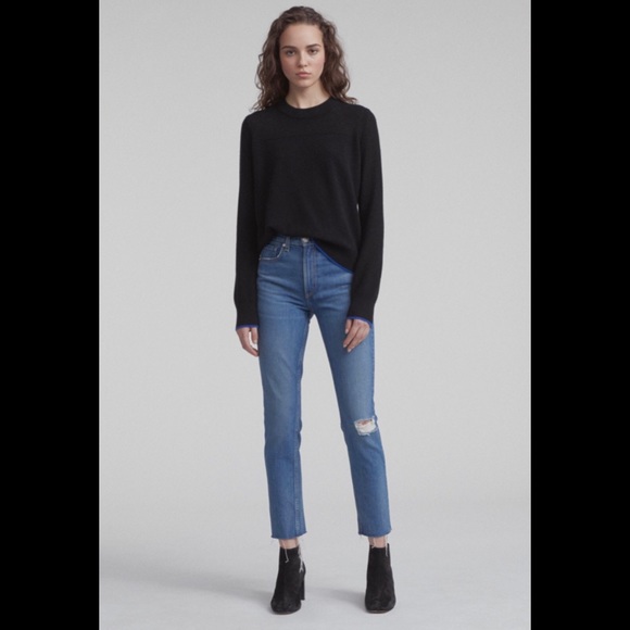 rag & bone Denim - Rag & Bone Pamela High Rise Ankle Skinny - Size 28